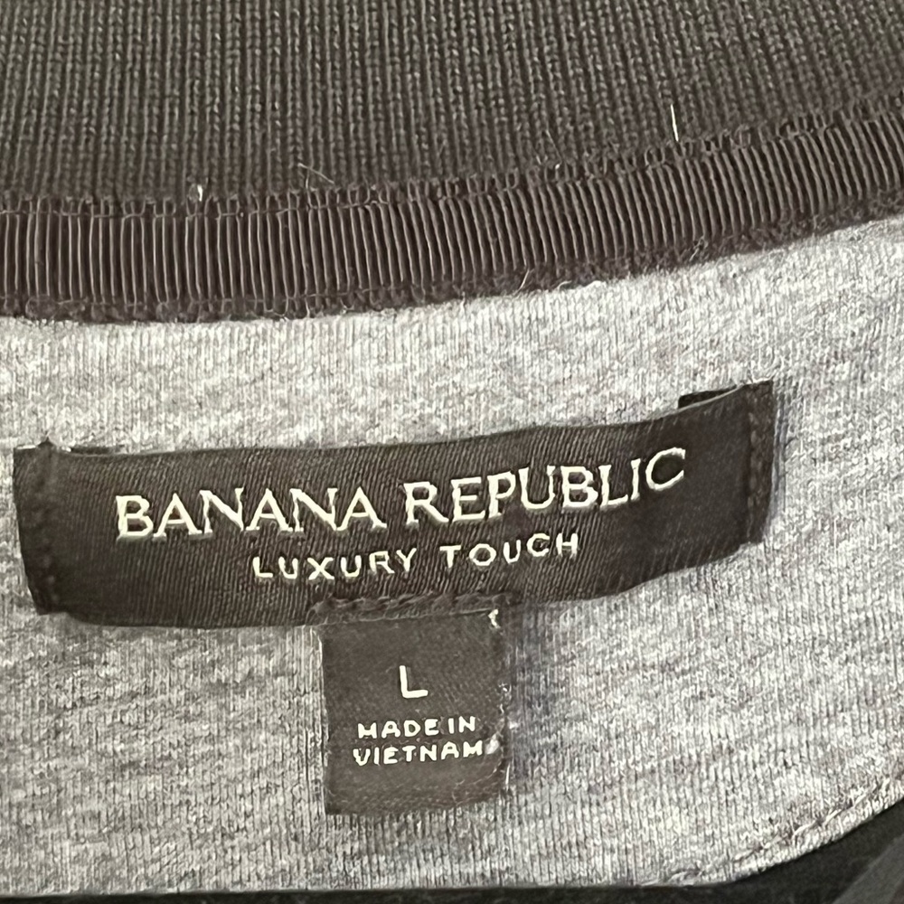 Banana Republic Luxury Touch Black Classic Polo Men’s Large, Preppy Streetwear - Picture 7 of 8